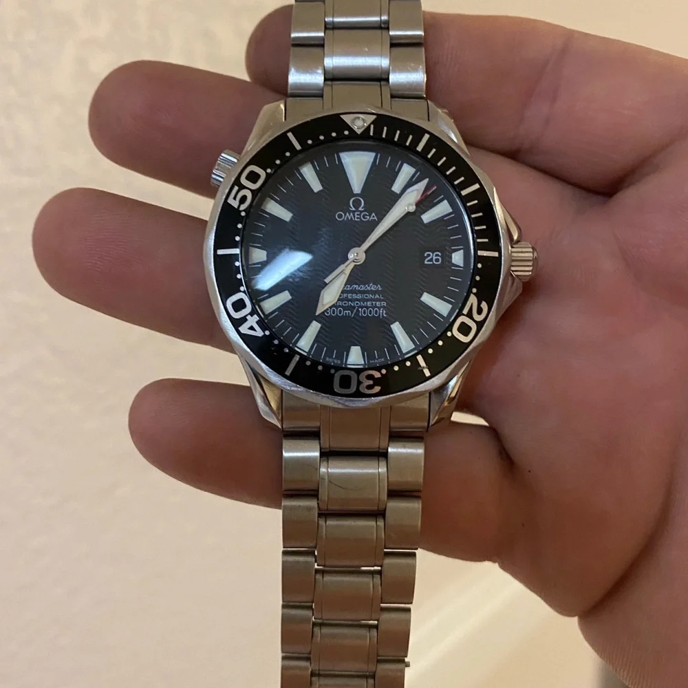 OMEGA 2254.50.00 Seamaster Professional Chronometer 300M Date Men's Pre-Owned - Picture 2 of 3